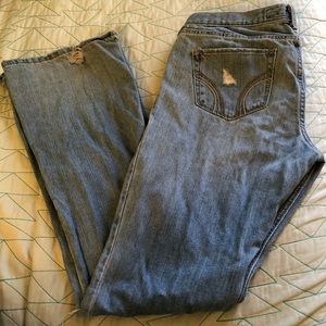 Hollister distressed jeans